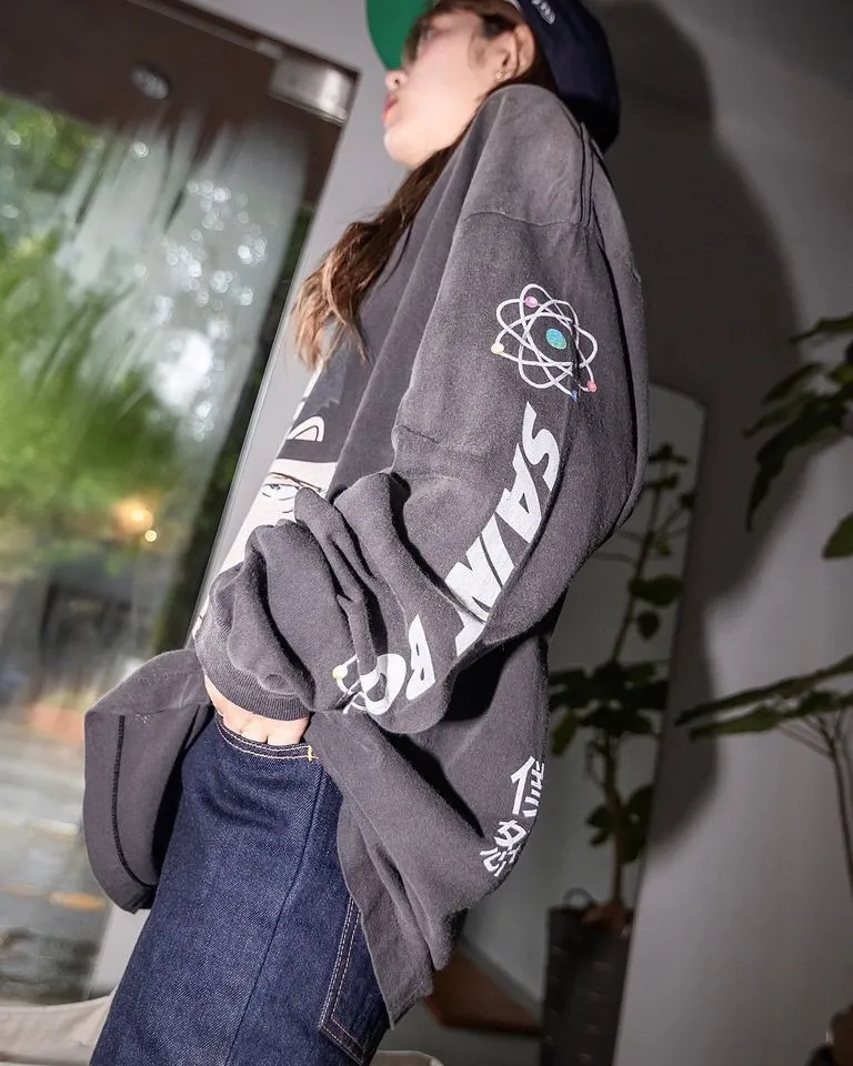 SAINT M × × × × × × Customized co-branded model with correct main mark and wash mark